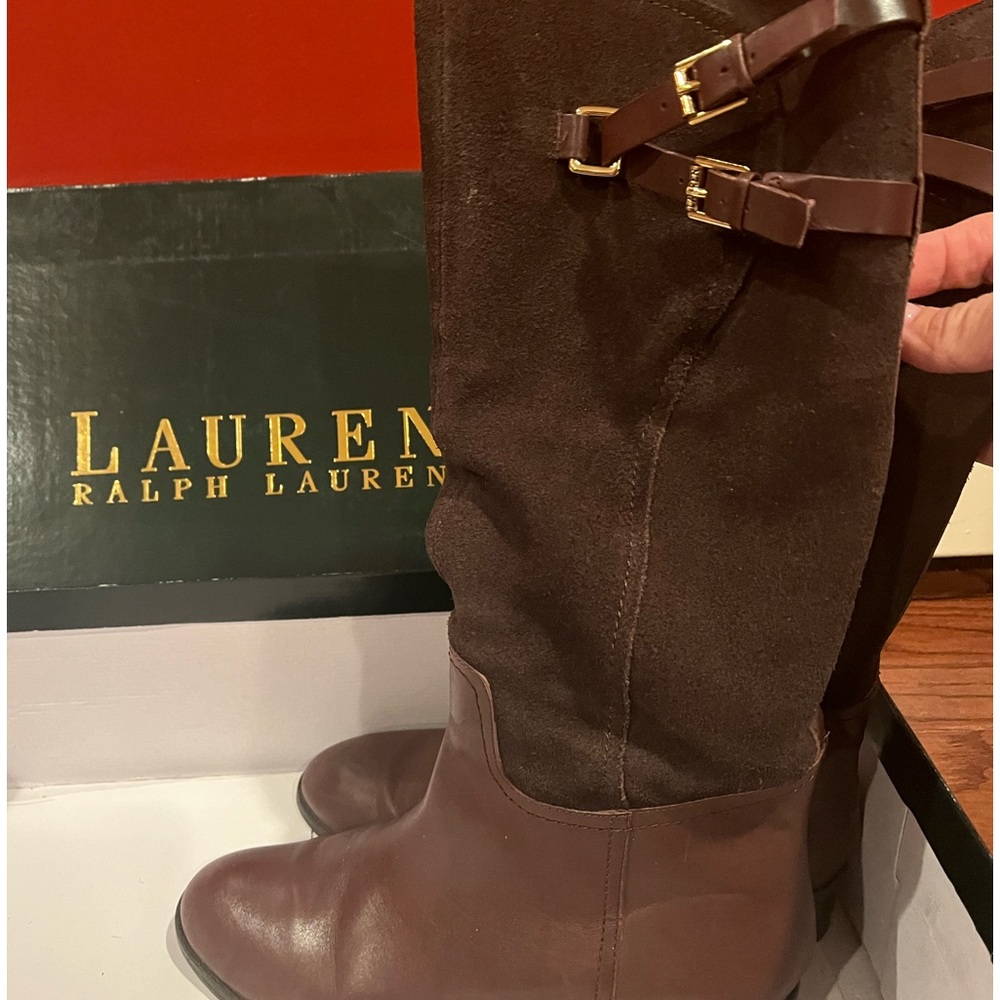 Vintage Ralph Lauren leather boots